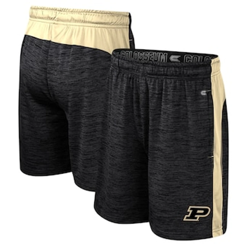 Youth Colosseum Black Purdue Boilermakers Mayfield Shorts