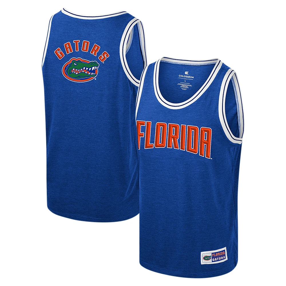 Youth Colosseum Royal Florida Gators Shooting Tank Top