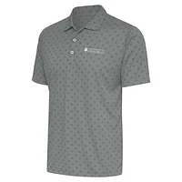 Men's Antigua  Steel UChicago Maroons Spark Polo