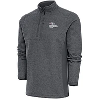 Men's Antigua  Charcoal MSU Denver Roadrunners Course Quarter-Zip Top