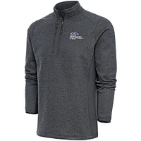 Men's Antigua  Charcoal MSU Denver Roadrunners Course Quarter-Zip Top