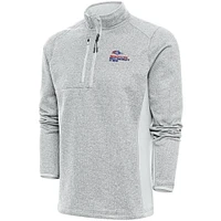 Men's Antigua  Gray MSU Denver Roadrunners Course Quarter-Zip Top