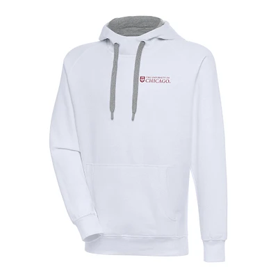 Men's Antigua UChicago Maroons Victory Pullover Hoodie