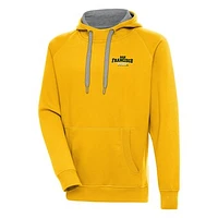 Men's Antigua  Gold San Francisco Dons Victory Pullover Hoodie