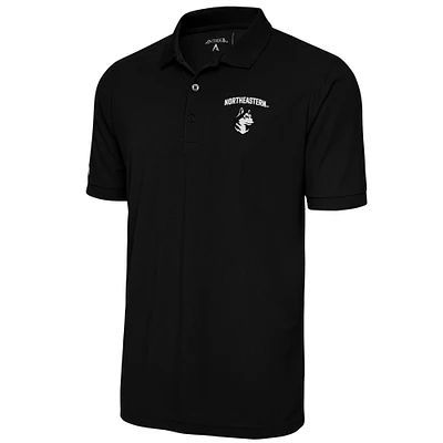Men's Antigua Northeastern Huskies Big & Tall Legacy Pique Polo