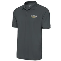 Men's Antigua  Pewter San Francisco Dons Big & Tall Legacy Pique Polo