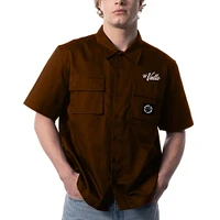 Unisex The Wild Collective Brown Phoenix Suns 2023/24 City Edition El Valle Button-Up Shirt