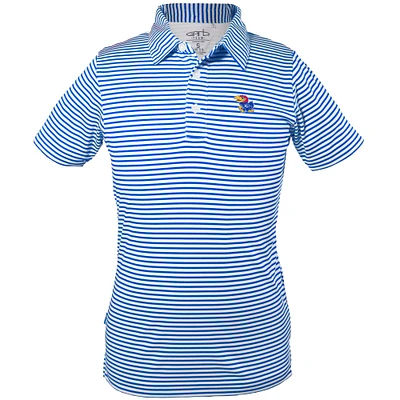 Youth Garb  Royal Kansas Jayhawks Carson Polo