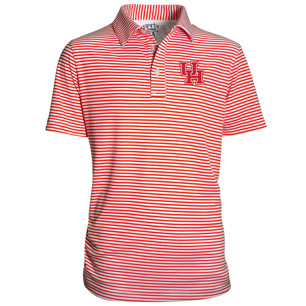 Youth Garb Red Houston Cougars Carson Polo