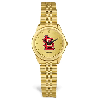 Women's  Gold St. Louis Cardinals Rolled Link Bracelet Wristwatch