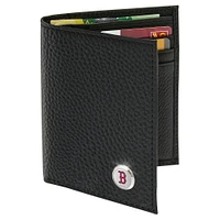 Men's  Black Boston Red Sox Billfold Wallet
