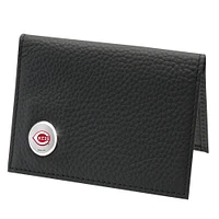 Men's  Black Cincinnati Reds Credit Card Wallet