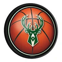 Milwaukee Bucks 18'' Round Slimline Illuminated Wall Sign