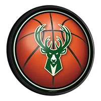 Milwaukee Bucks 18'' Round Slimline Illuminated Wall Sign
