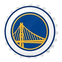 Golden State Warriors 19" Bottle Cap Wall Light