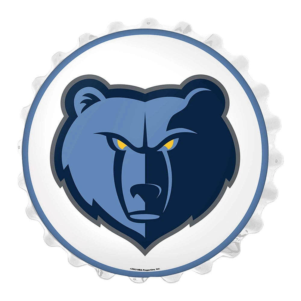 Memphis Grizzlies 19" Bottle Cap Wall Light