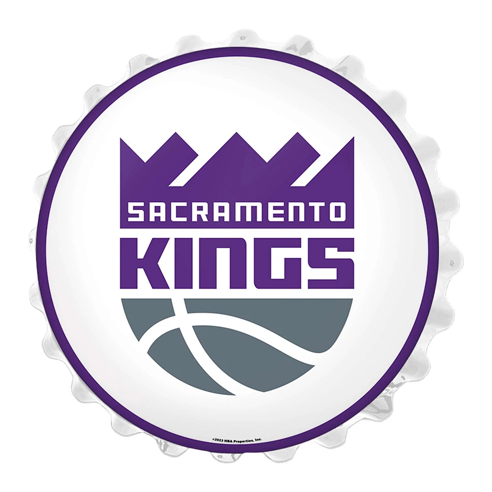 Sacramento Kings 19" Bottle Cap Wall Light
