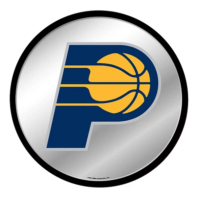 Indiana Pacers 17.5" Modern Disc Mirrored Wall Sign