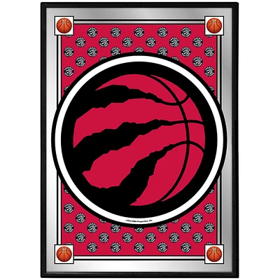 Toronto Raptors 27" x 19" Framed Mirrored Wall Sign