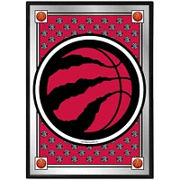Toronto Raptors 27" x 19" Framed Mirrored Wall Sign
