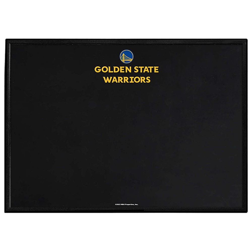 Golden State Warriors 27'' x 19'' Framed Chalkboard
