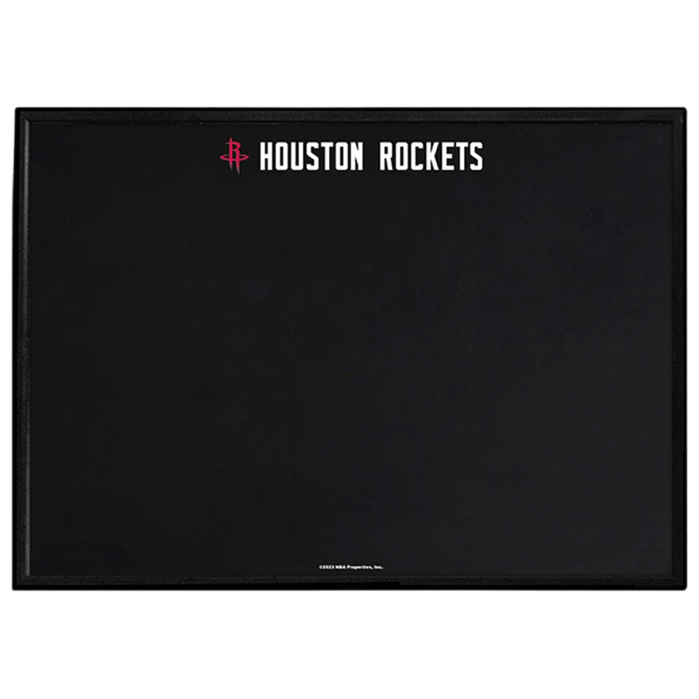 Houston Rockets 27'' x 19'' Framed Chalkboard
