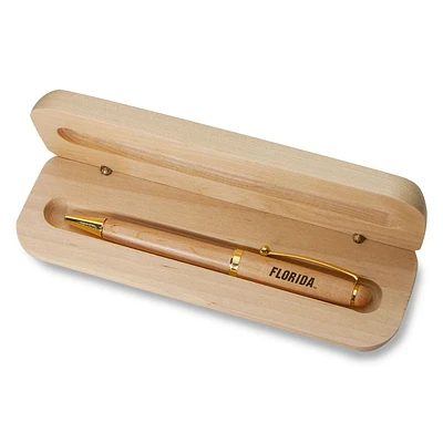 Florida Gators Maple Pen and Case Set