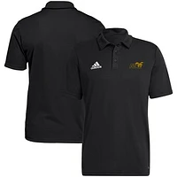 Men's adidas Black Alabama State Hornets Sideline Entrada22 Polo