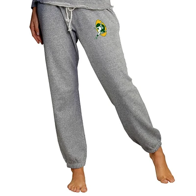 Women's Concepts Sport  Gray Green Bay Packers Mainstream Lounge Jogger Pants