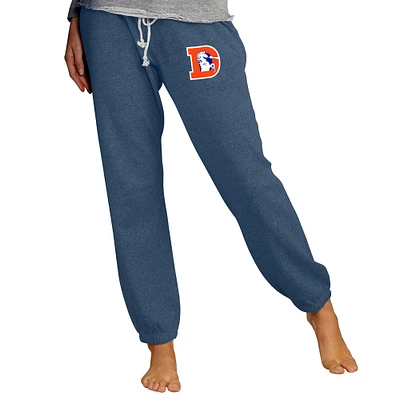 Women's Concepts Sport  Navy Denver Broncos Mainstream Lounge Jogger Pants