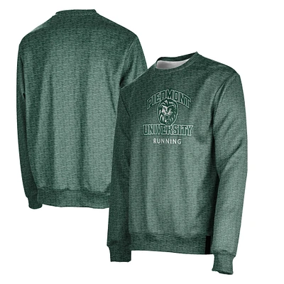 Men's ProSphere Green Piedmont Lions Running Name Drop Crewneck Pullover Sweatshirt