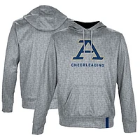 Men's ProSphere Gray Akron Zips Cheerleading Logo Pullover Hoodie