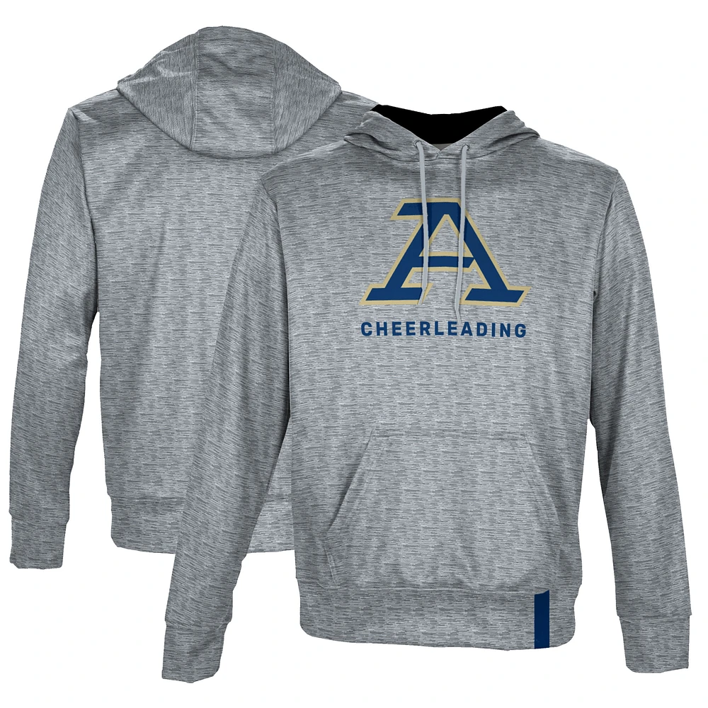 Men's ProSphere Gray Akron Zips Cheerleading Logo Pullover Hoodie