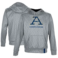 Men's ProSphere Gray Akron Zips Cheerleading Logo Pullover Hoodie