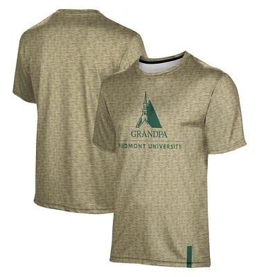 Men's ProSphere Gold Piedmont Lions Grandpa Motion T-Shirt
