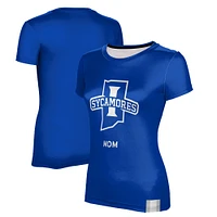 Women's ProSphere Royal Indiana State Sycamores Mom T-Shirt