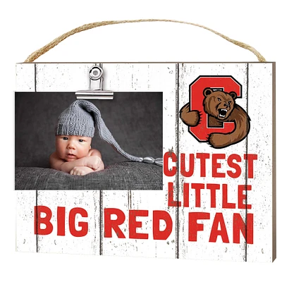 Cornell Big Red 8'' x 10'' Cutest Little Weathered Logo Clip Photo Frame