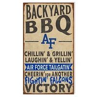 Air Force Falcons 11'' x 20'' Indoor/Outdoor BBQ Sign