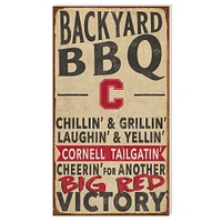 Cornell Big Red 11'' x 20'' Indoor/Outdoor BBQ Sign