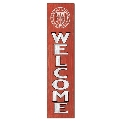 Cornell Big Red 12'' x 48'' Welcome Outdoor Leaner