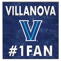 Villanova Wildcats 10" x 10" #1 Fan Plaque