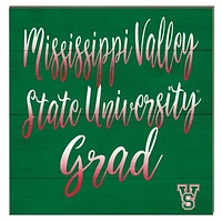 Mississippi Valley State Delta Devils 10" x 10" Grad Plaque