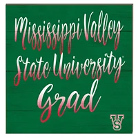 Mississippi Valley State Delta Devils 10" x 10" Grad Plaque