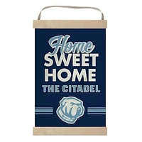 Citadel Bulldogs Home Sweet Home Banner Sign