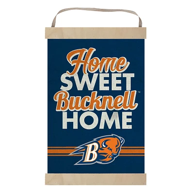 Bucknell Bison Home Sweet Home Banner Sign