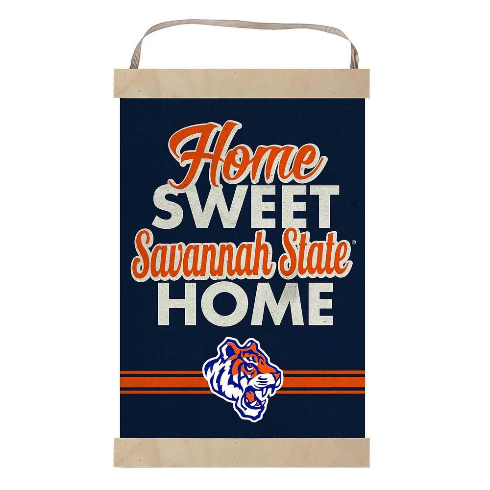 Savannah State Tigers Home Sweet Home Banner Sign
