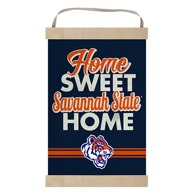 Savannah State Tigers Home Sweet Home Banner Sign