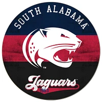 South Alabama Jaguars 20'' x 20'' Retro Logo Circle Sign
