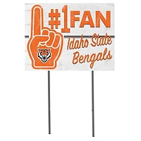 Idaho State Bengals 18'' x 24'' #1 Fan Yard Sign