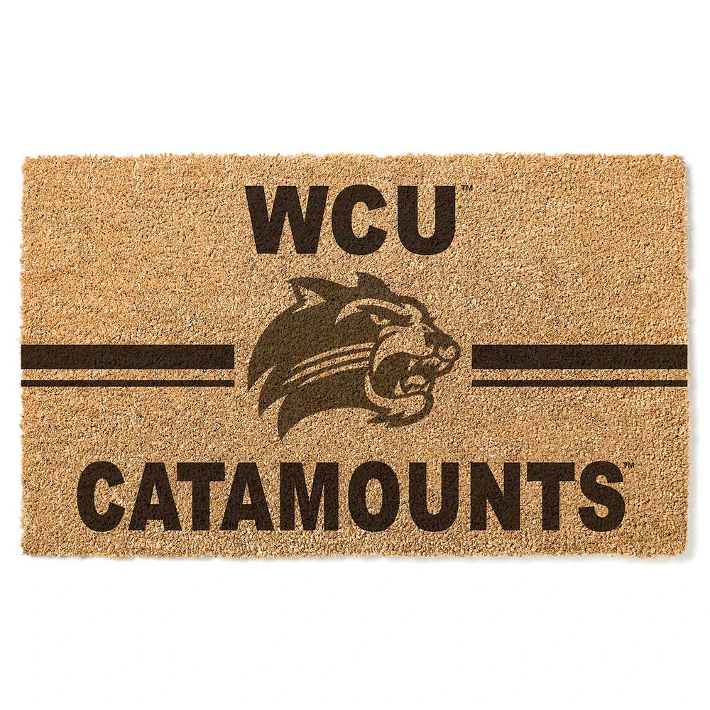 Western Carolina Catamounts 18'' x 34'' Team Logo Doormat